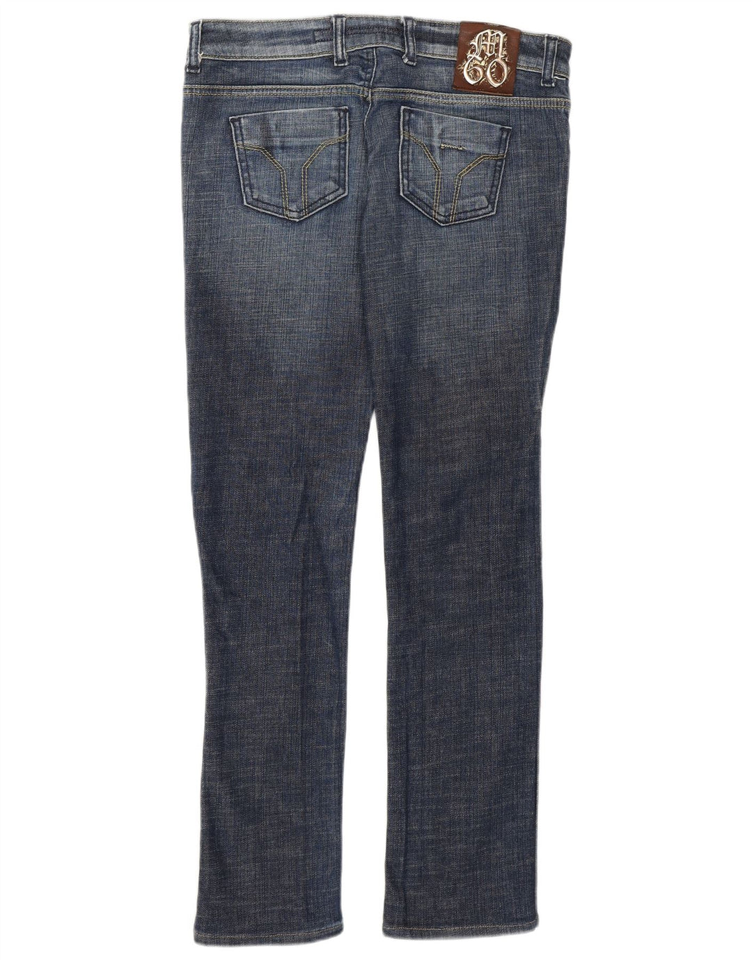 MISS SIXTY Calça jeans feminina cintura baixa W28 L29 algodão azul