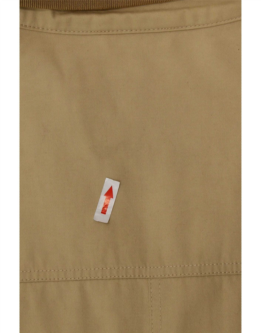 Jaqueta bomber masculina Amerigo Vespucci UK 44 2XL poliéster bege