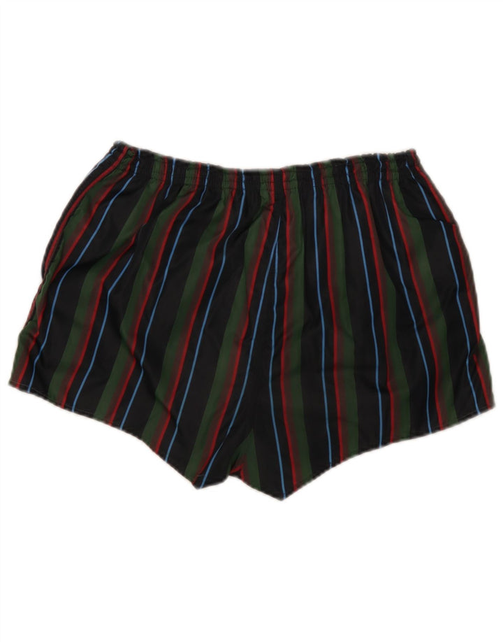 Shorts de natação masculino Dubin médio listrado multicolorido