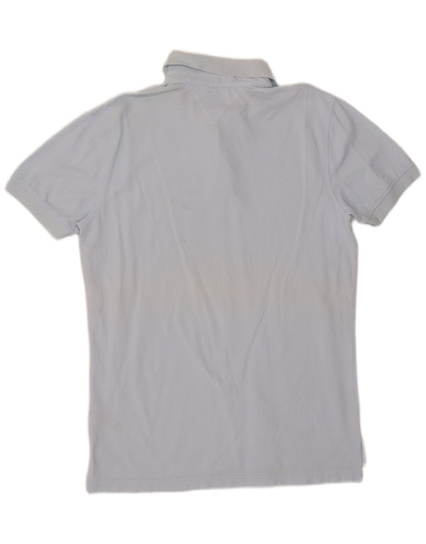 Camisa polo masculina Tommy Hilfiger algodão azul médio