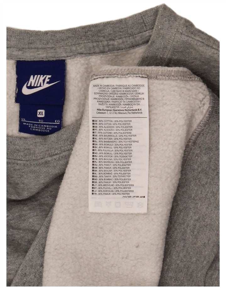 Moletom masculino Nike Jumper XL cinza poliéster