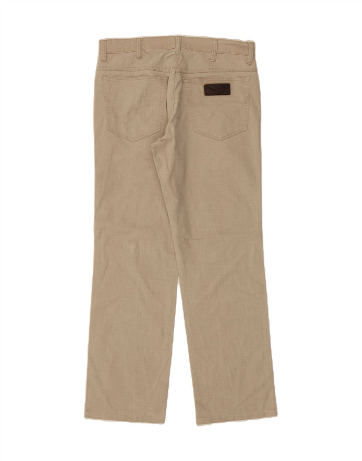 WRANGLER Mens Texas Straight Casual Trousers W33 L32 Beige Cotton Vintage Wrangler and Second-Hand Wrangler from Messina Hembry 