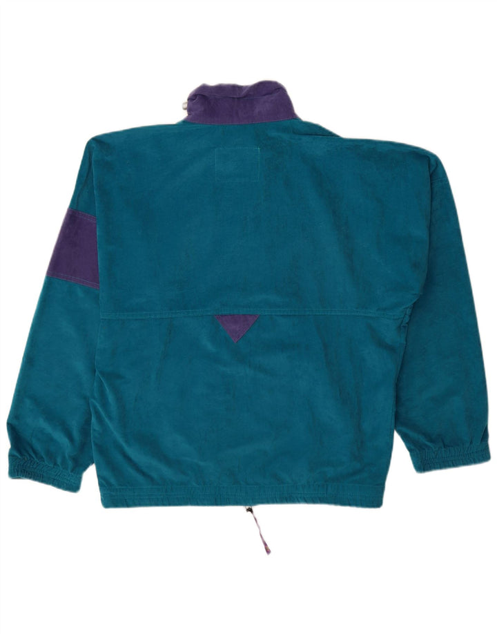 Jaqueta masculina de agasalho Great Escapes verde médio colorblock