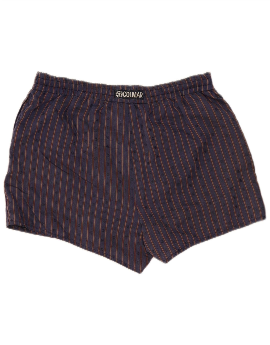 Calção de banho masculino COLMAR IT 52 grande listrado azul marinho
