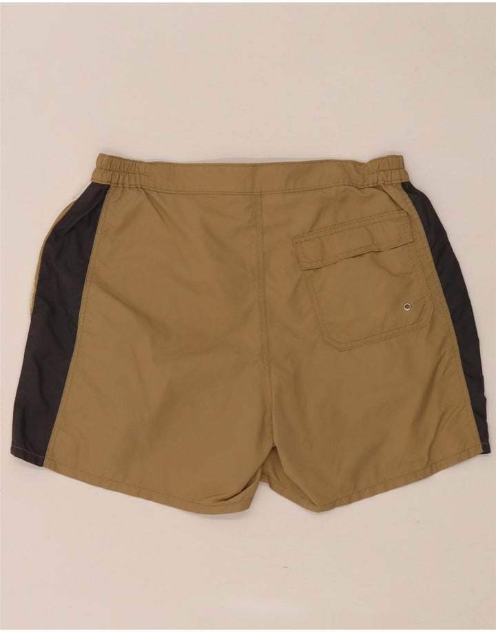 Shorts de natação masculino North Sails médio bege colorblock