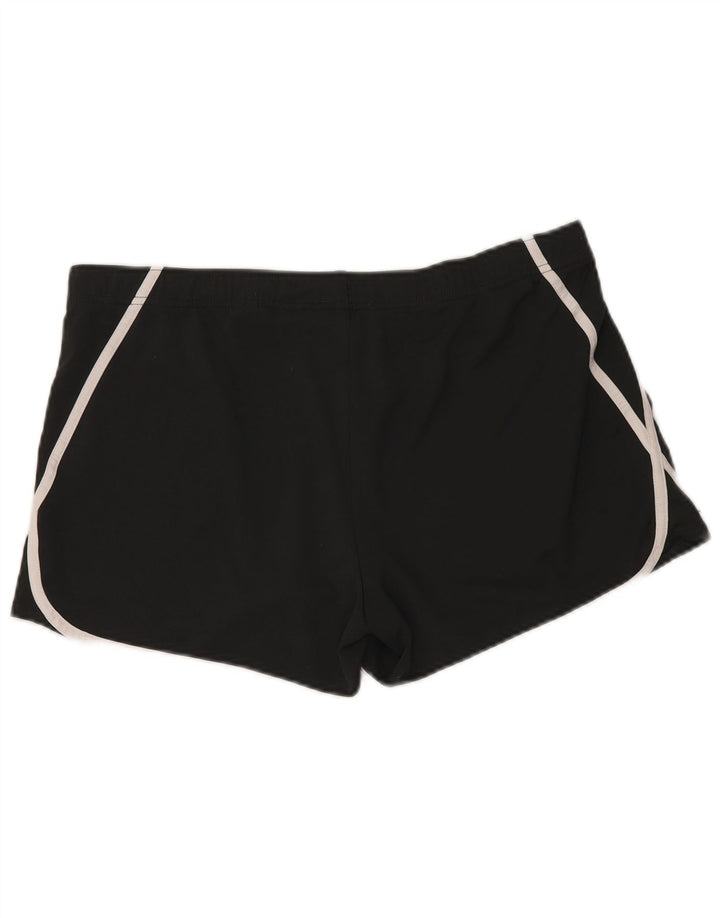 REEBOK Mens Sport Shorts Grande Poliéster Preto