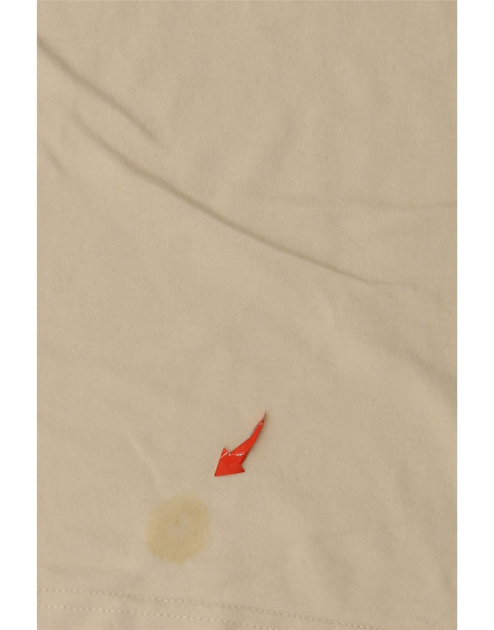 Wrangler Camiseta masculina gráfica grande de algodão branco