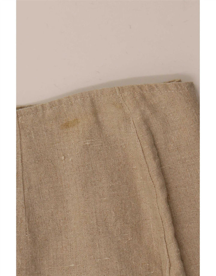 Saia feminina vintage pequena W28 bege