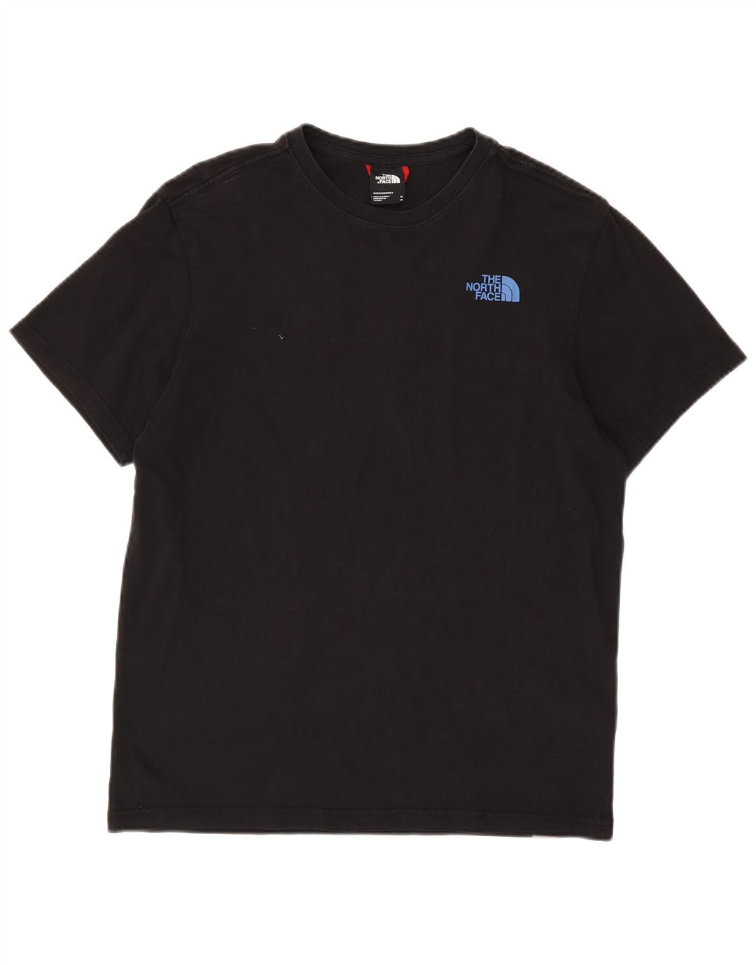 Camiseta gráfica masculina The North Face Top médio algodão preto