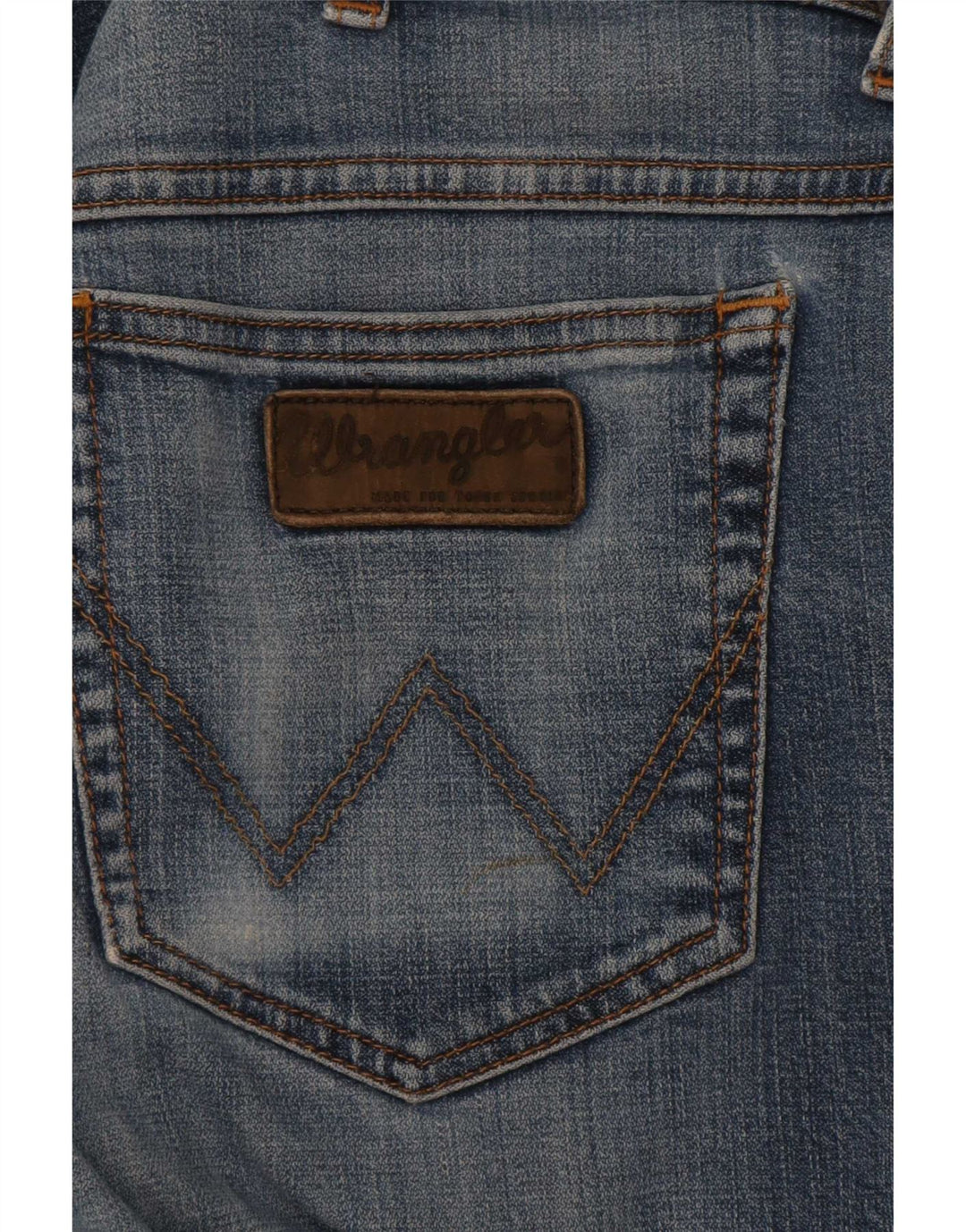 Wrangler Masculino Texas Stretch Straight Jeans W40 L30 Azul Algodão