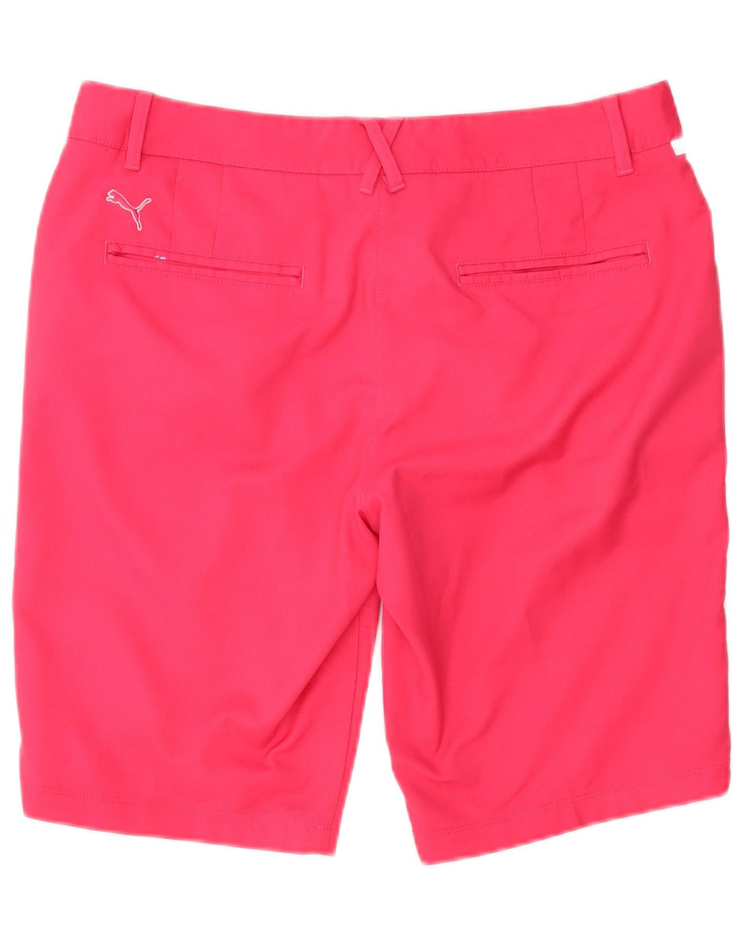 Shorts Chino Feminino Puma UK 14 Grande W34 Poliéster Rosa