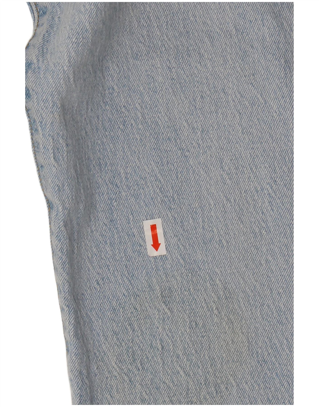 Levi's feminino 501 jeans retos W31 L28 algodão azul