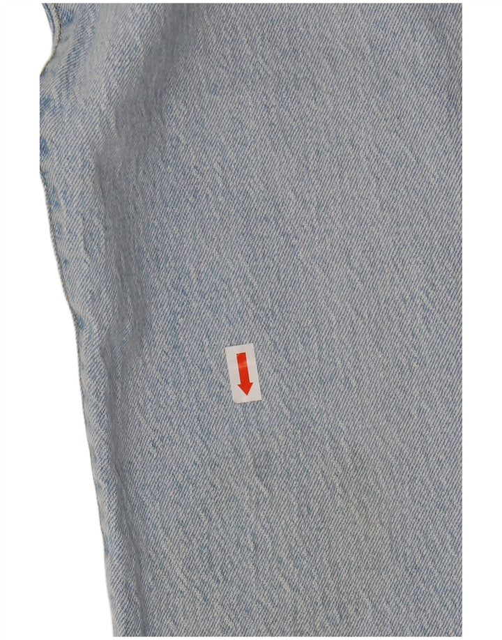 Levi's feminino 501 jeans retos W31 L28 algodão azul