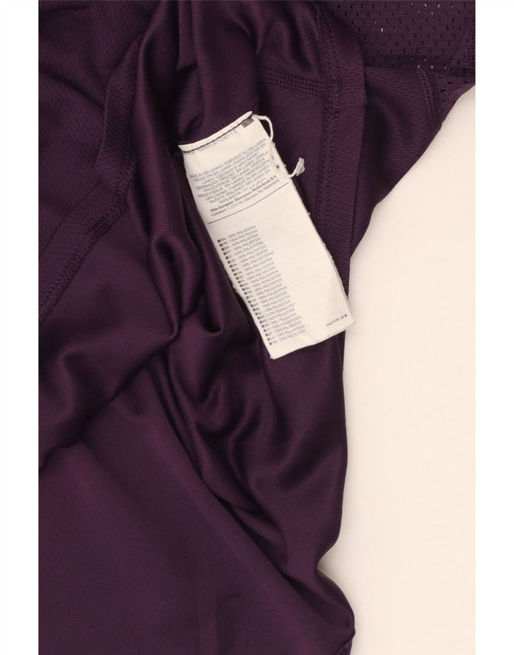 Colete feminino Nike UK 14 grande poliéster roxo