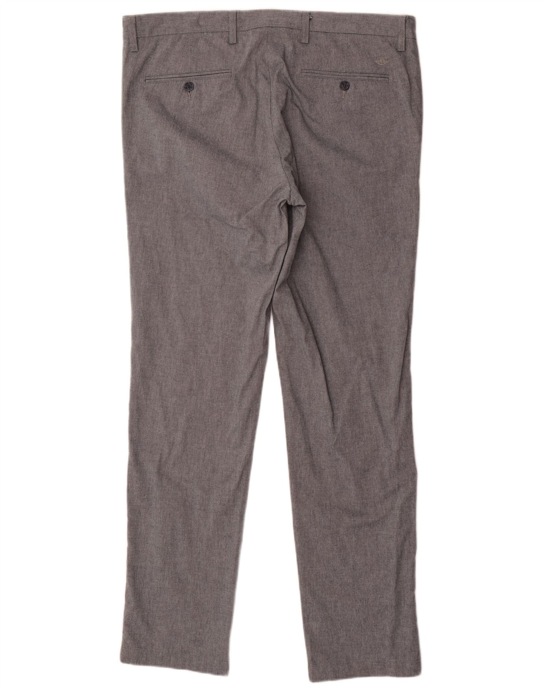 Calças Dockers Mens Extra Slim Fit Chino W38 L34 Algodão Cinza