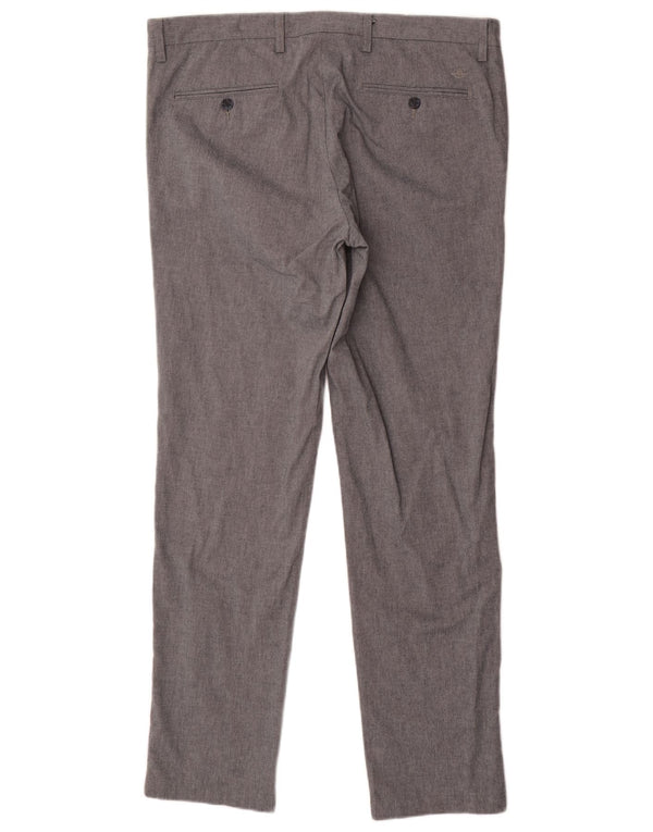 Calças Dockers Mens Extra Slim Fit Chino W38 L34 Algodão Cinza