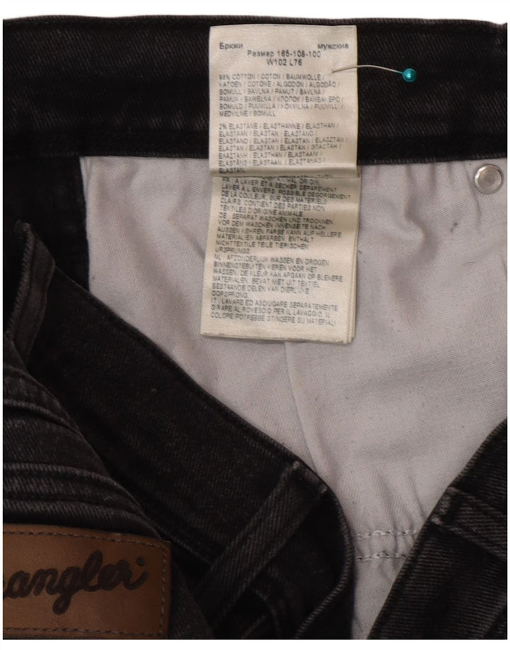 Wrangler Masculino Texas Straight Jeans W40 L30 Cinza Algodão