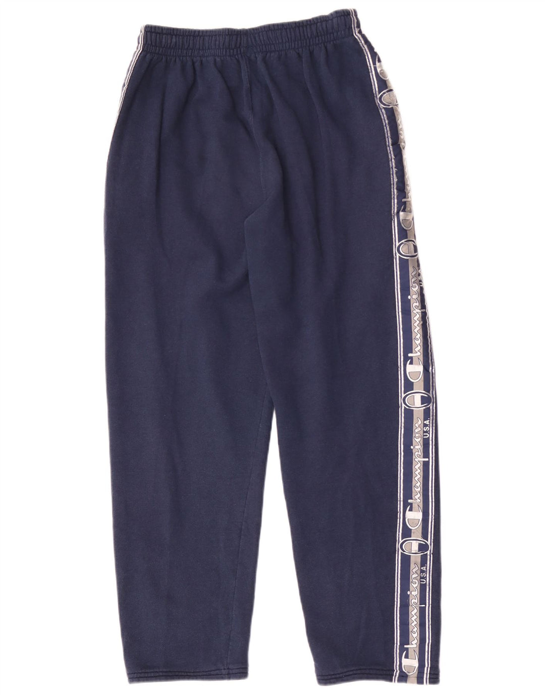 Calça de treino masculina Champion Graphic azul marinho médio colorblock