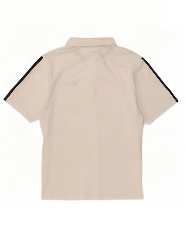 Camisa polo masculina Nike média branca
