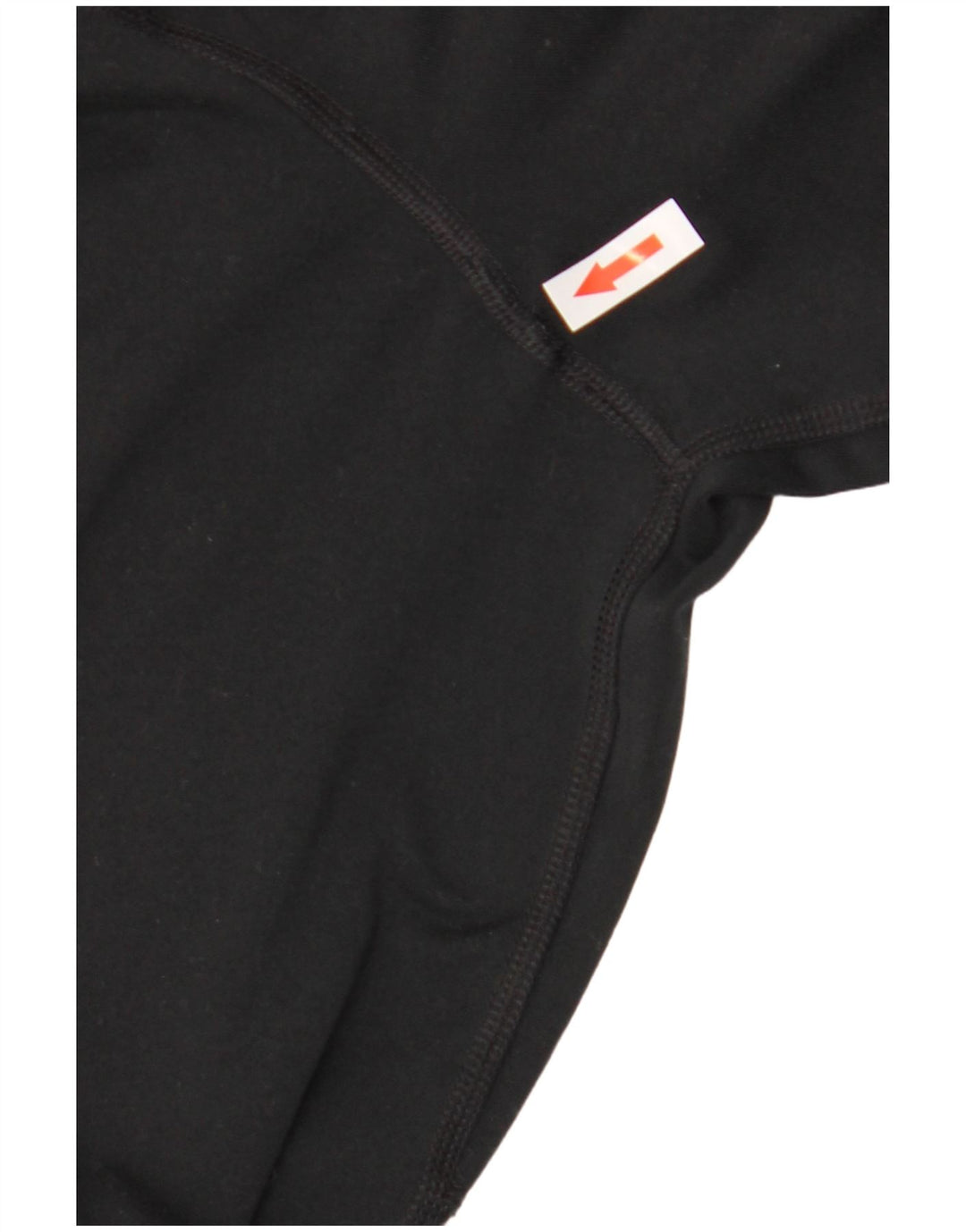Nike Mens Dri Fit Zip Neck Pullover Treino Top Médio Preto Poliéster