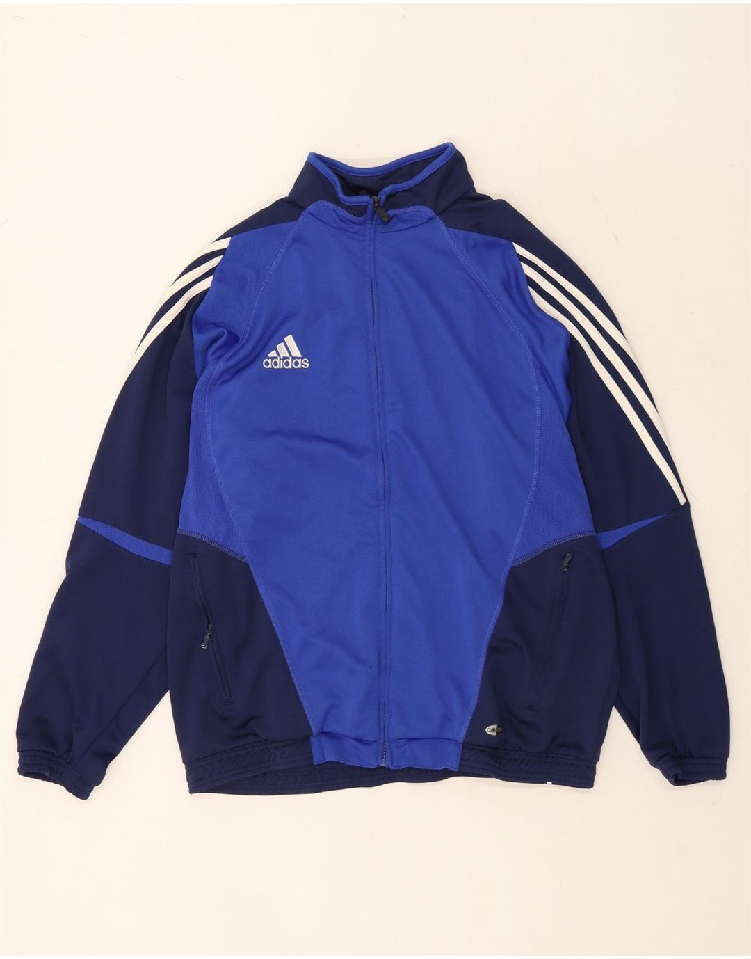 Adidas Mens Climacool Tracksuit Top Jacket UK 42/44 Grande Azul Marinho