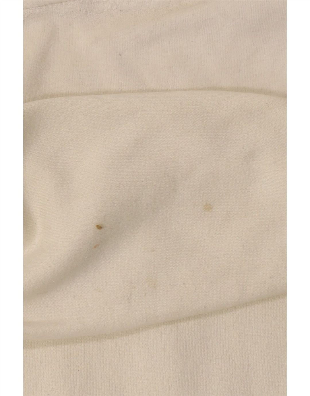 Jumper feminino de lã com capuz gráfico CHAMPION Reino Unido 14 médio off white algodão