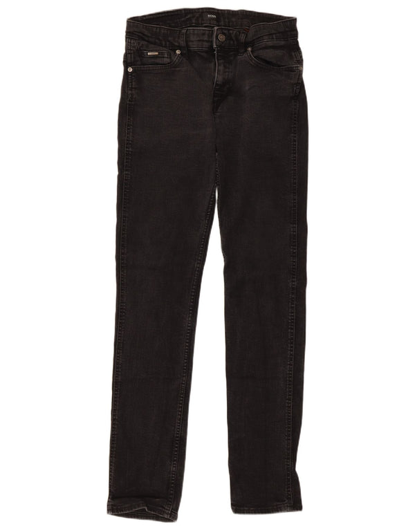 Hugo Boss Masculino Jeans Slim W30 L31 Algodão Preto