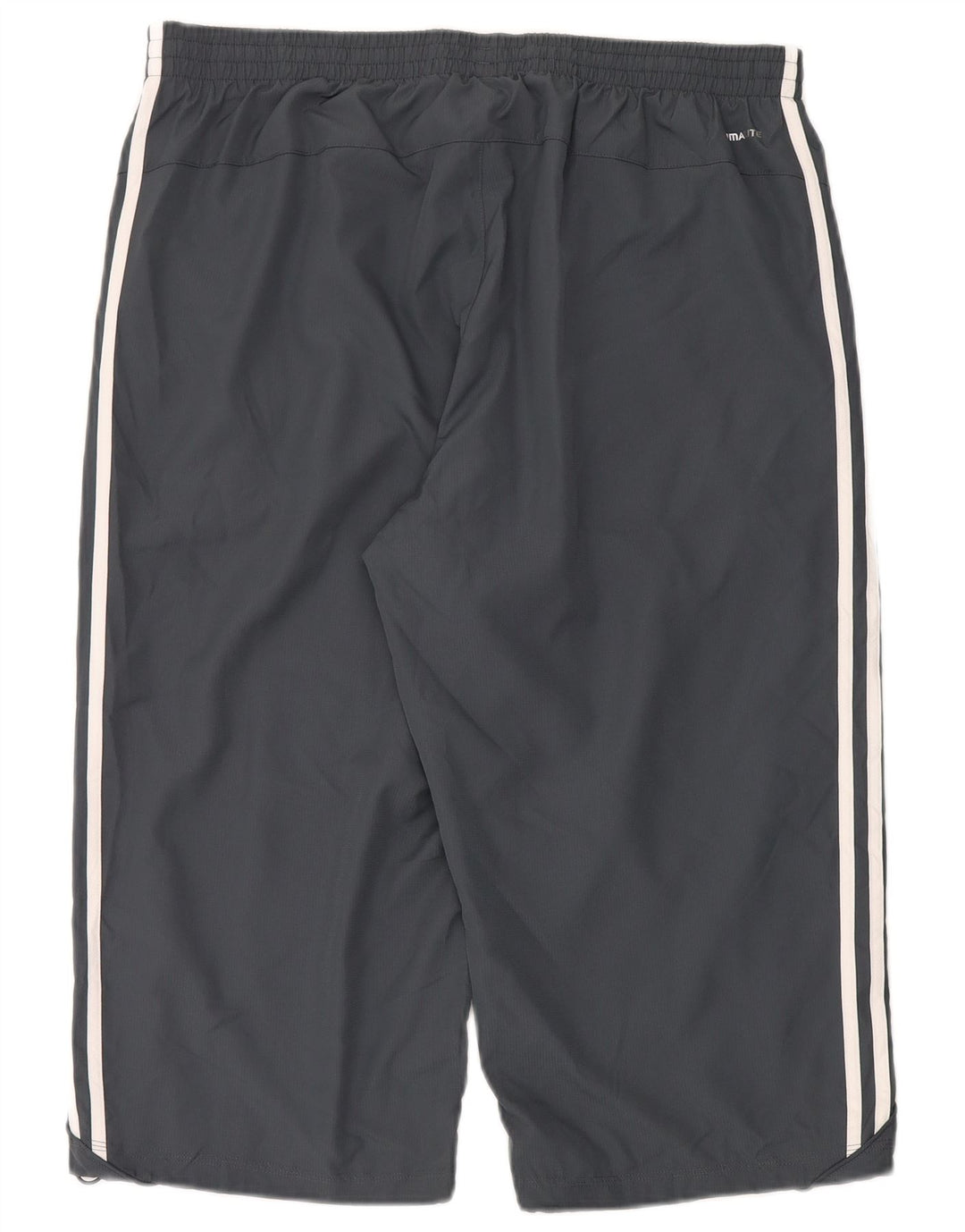 Adidas Mens Bermuda Sport Shorts XL Cinza Poliéster