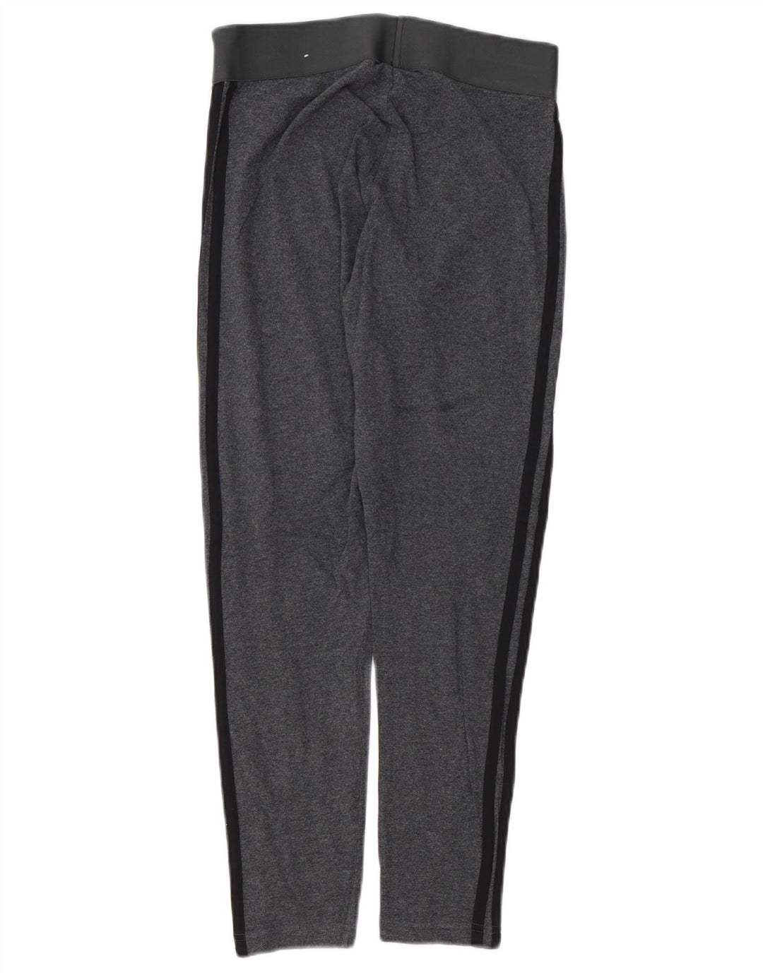 ADIDAS Womens Leggings UK 8/10 Pequeno Algodão Cinza