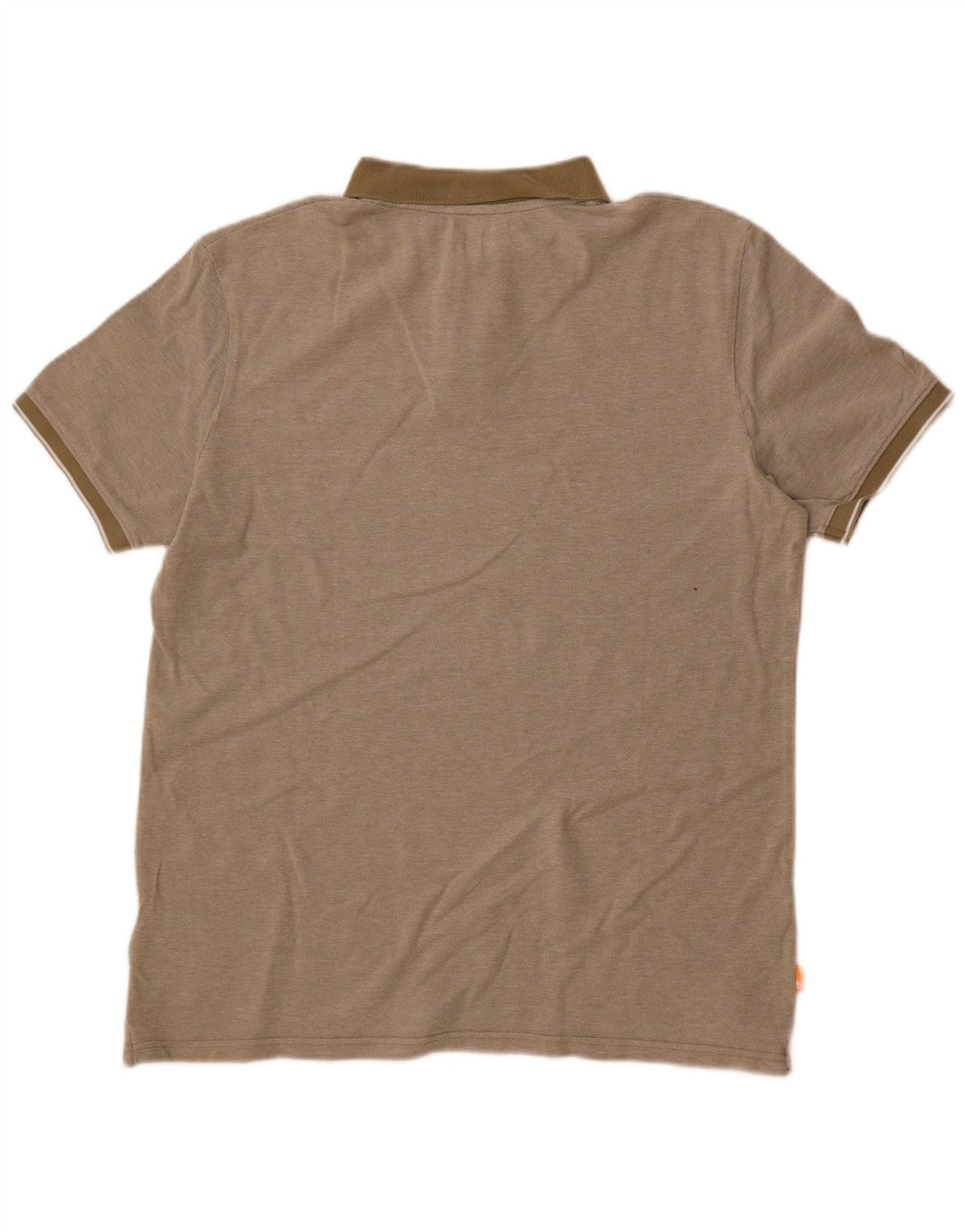 Camisa polo masculina Timberland Regular Fit médio algodão cáqui