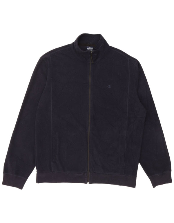 Jaqueta masculina de lã CHAMPION UK 44 2XL poliéster azul marinho