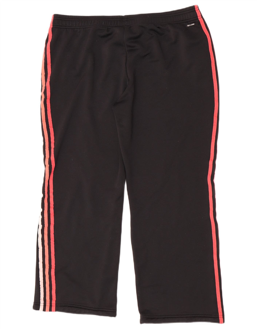 Calças de treino femininas Adidas UK 20/22 XL preto poliéster