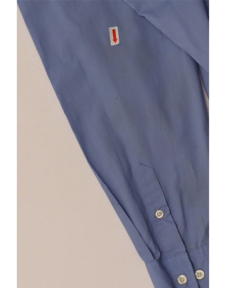 Camisa NAUTICA Boys Regular Fit 15-16 Anos Azul Algodão