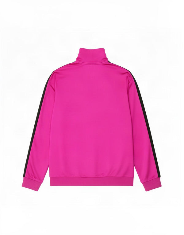 Adidas Womens Tracksuit Top Jacket UK 16/18 Grande Rosa Poliéster