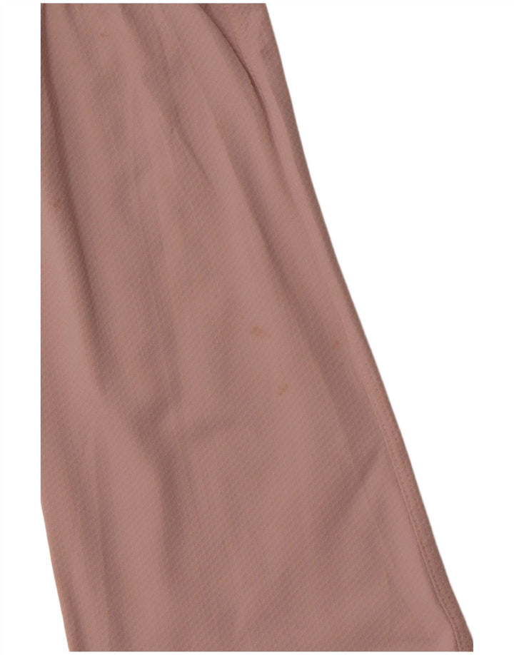 LULULEMON Top feminino de manga comprida e ajuste solto Reino Unido 14 rosa médio