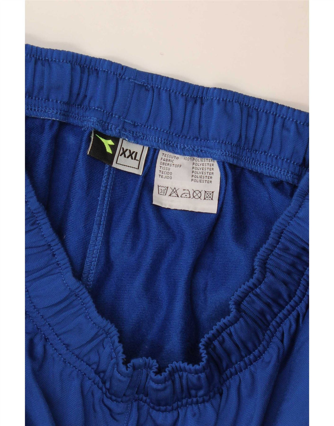 Calça de treino masculina Diadora 2XL poliéster azul