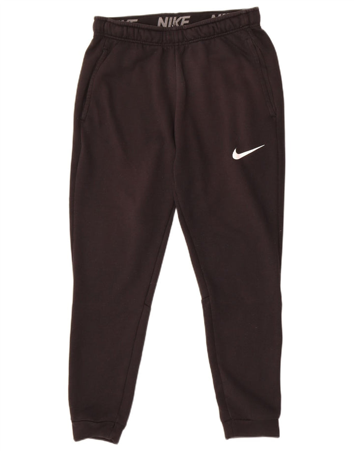 Nike Mens Dri Fit Calças de treino Joggers Pequeno Poliéster Preto