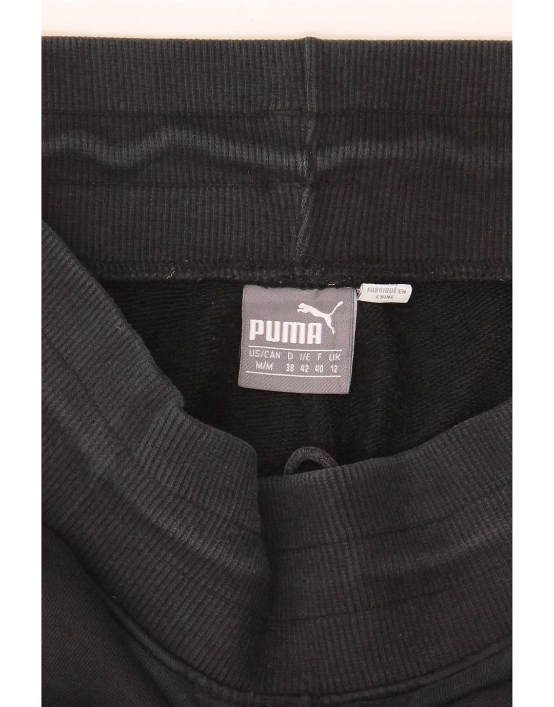 Calça de treino feminina Puma Joggers UK 12 Medium Black Colourblock