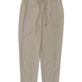 ZARA Calça Feminina Slim Cropped XS W24 L25 Cinza