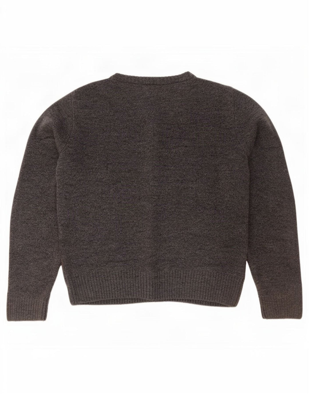 Suéter cardigã feminino grande da Marks & Spencer Reino Unido 10 pequeno cinza acrílico