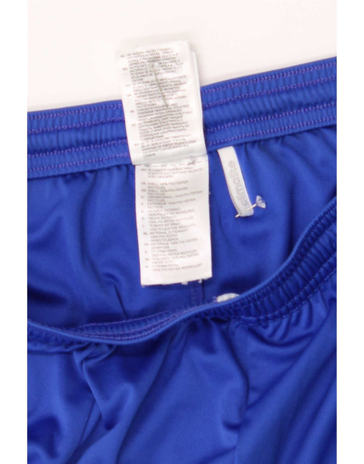 Adidas Masculino Climalite Sport Shorts Médio Azul Colorblock Poliéster