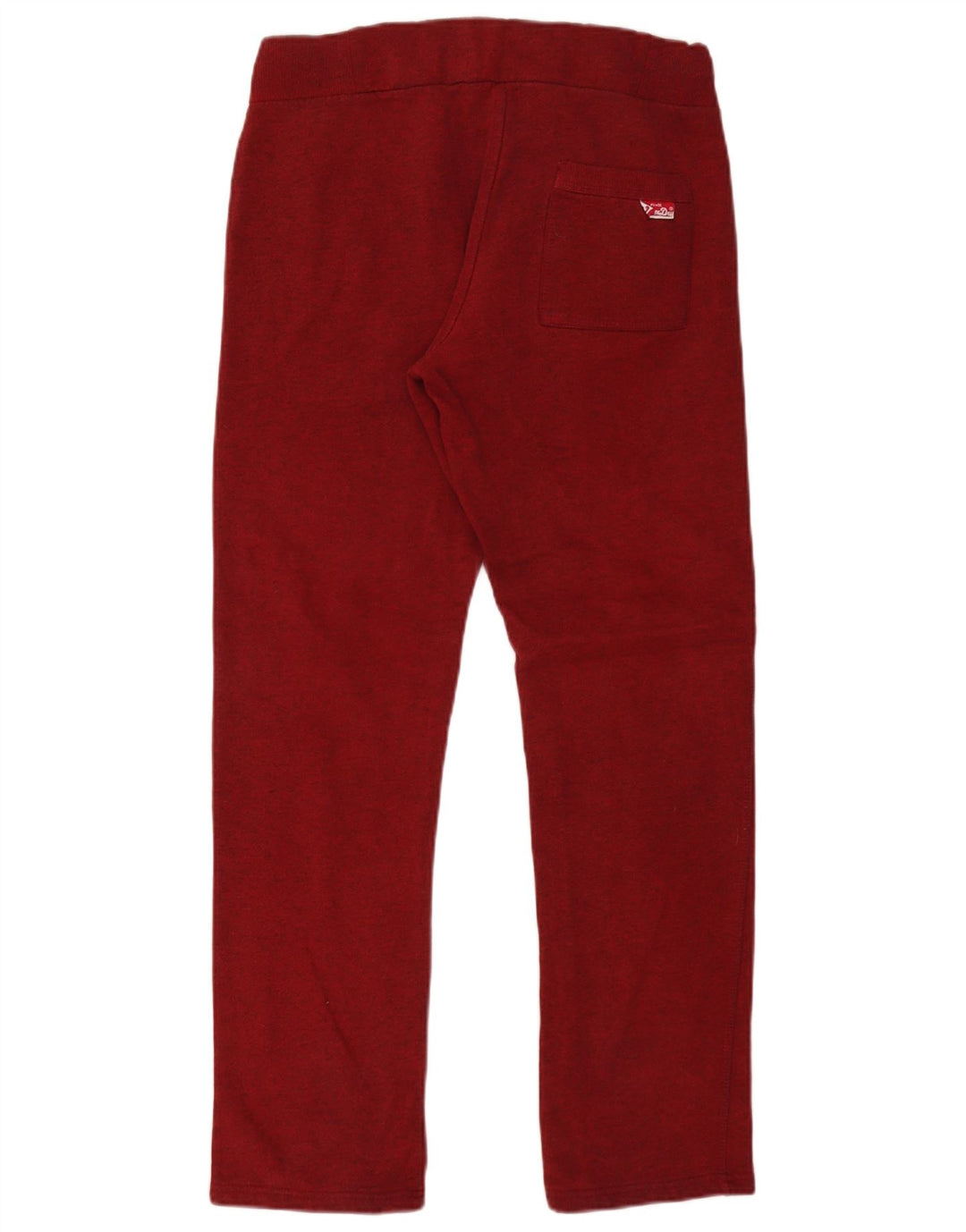 Calça de treino masculina Superdry Graphic pequena de algodão vermelho