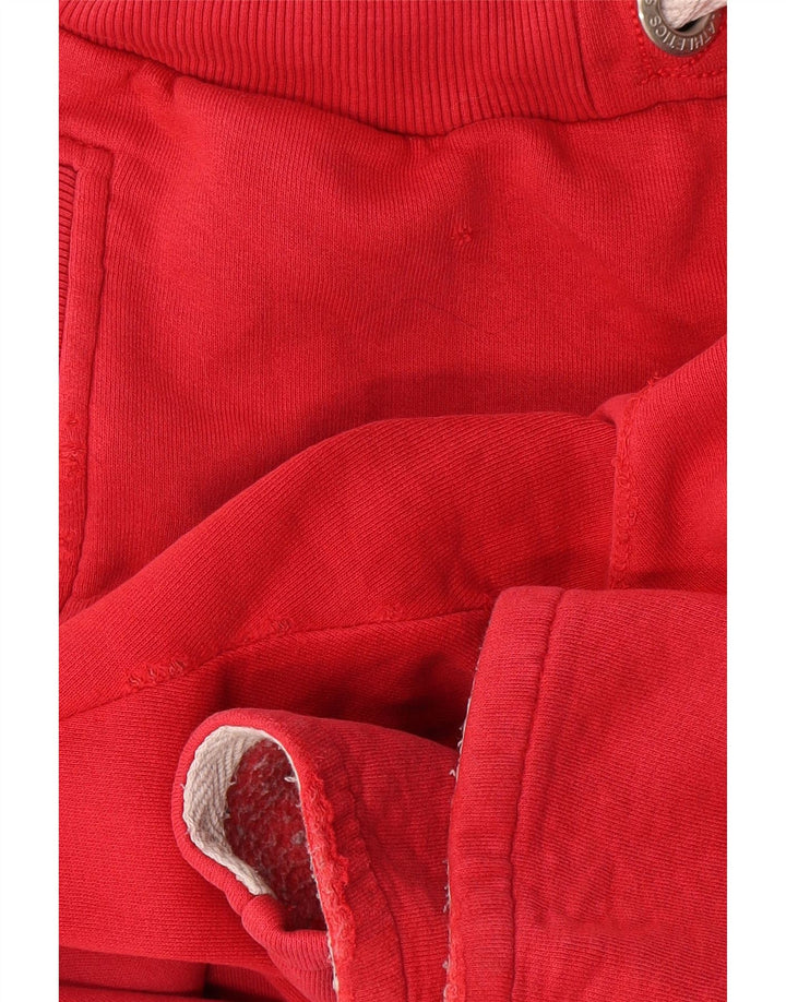Superdry Mens Graphic Calças de treino médio vermelho