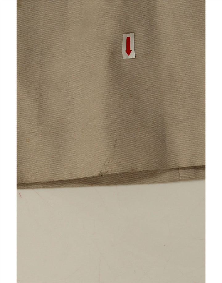 Trench Coat Feminino Aquarama UK 10 Pequeno Poliéster Bege