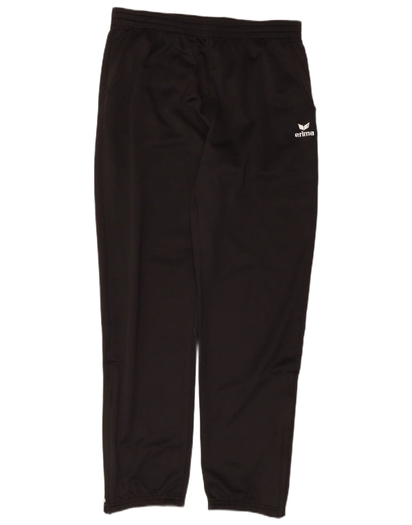 Calça de treino masculina Erima poliéster preto médio