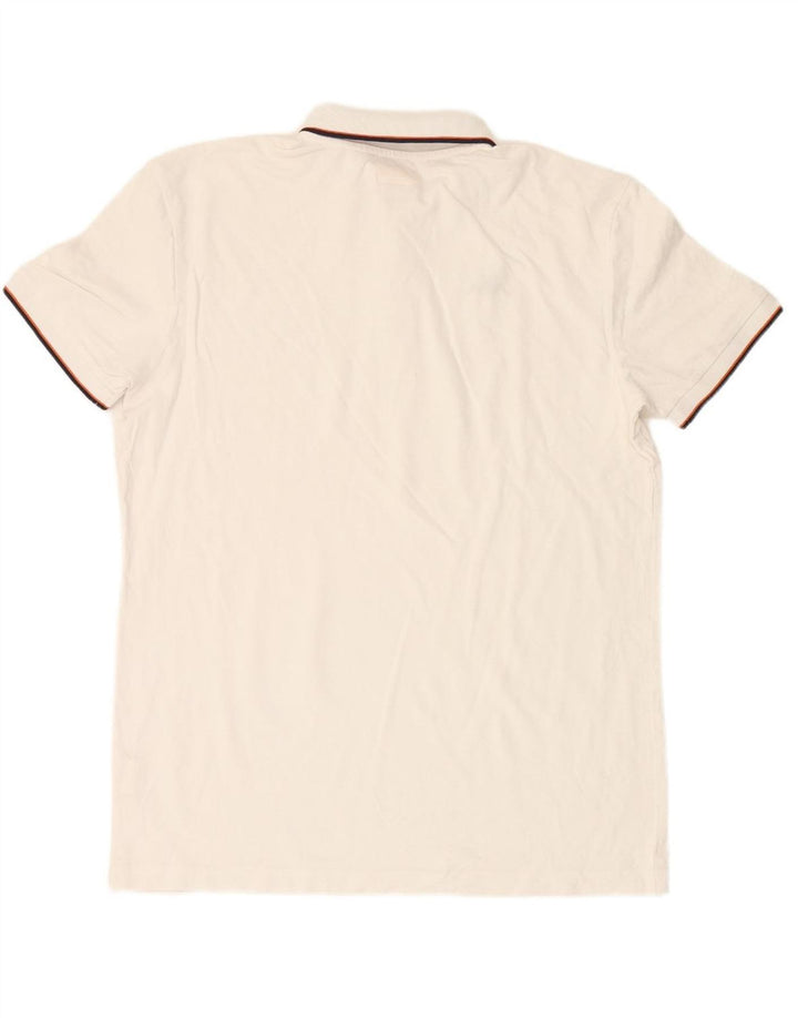 Camisa polo masculina KAPPA 2XL algodão branco