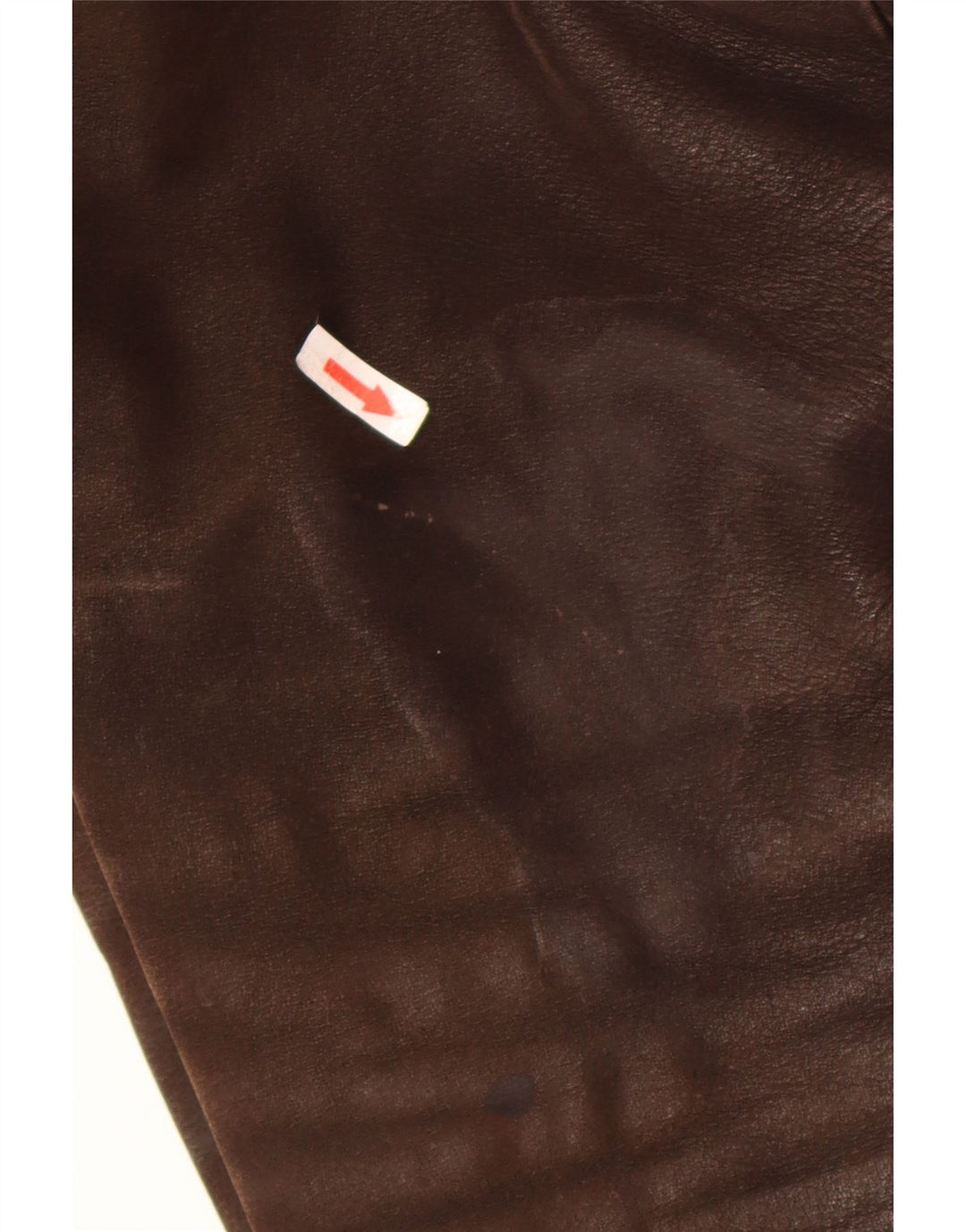 Jaqueta feminina de couro para motociclista Brixton Reino Unido 18 XL couro marrom