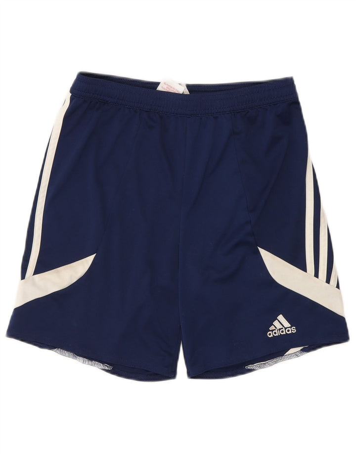 Calções desportivos ADIDAS Boys Climalite 11-12 anos grandes azul marinho