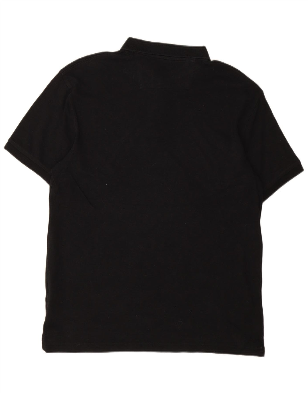 Camisa polo masculina CHAPS de algodão preto médio