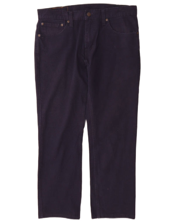 Calça Levi's Masculina 511 Slim Casual W32 L27 Azul Marinho Algodão